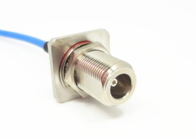 Tipo homem dos conjuntos de cabo N de RG141 RF ao tipo conector coaxial de N do RF do homem