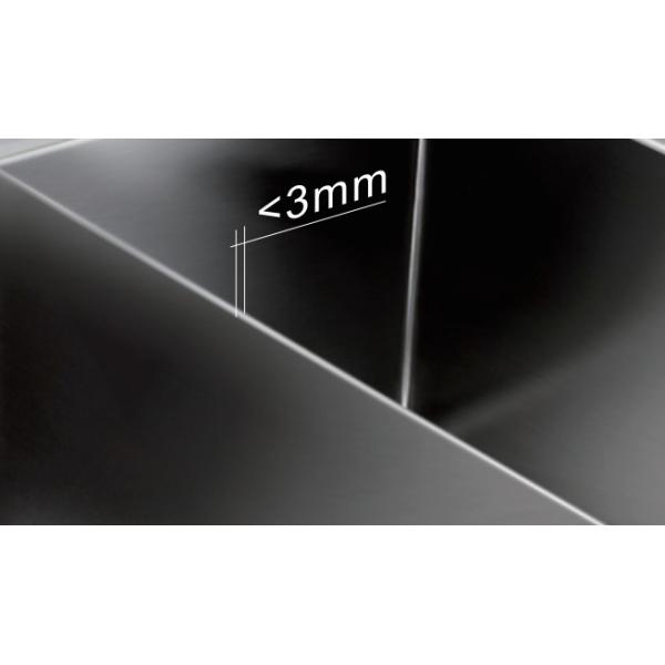 Кухонная раковина шара двойника нержавеющей стали Топмоунт с Драйнбоард