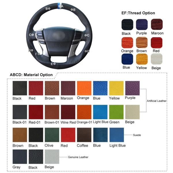 Provide High Quality Steering Wheel Covers Car Interior Accessories For Toyota Reiz Mark X 2009 2010 2011 2012 2016 2014 2015