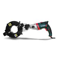 Máquina portátil para cortar y remachar tuberías de 0,71