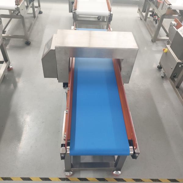 Vegetable Fruit Frozen Food High Accuracy Industry Conveyor Belt Metal Detector