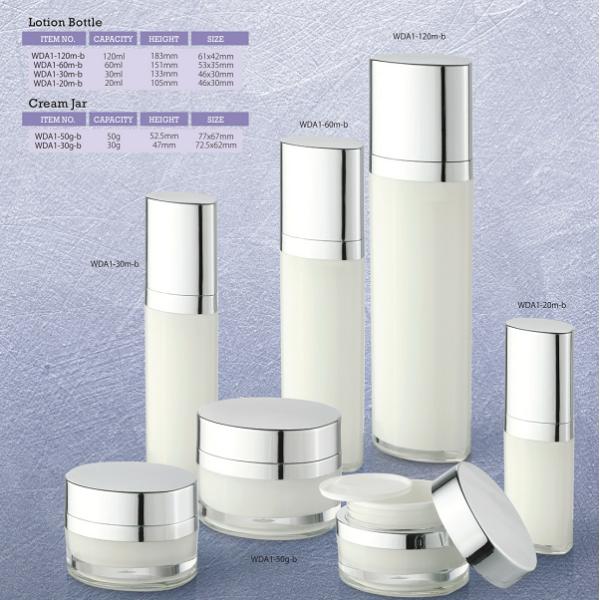 Специализированная акриловая кремовая банка 30 г 50 г Вместимость для макияжа