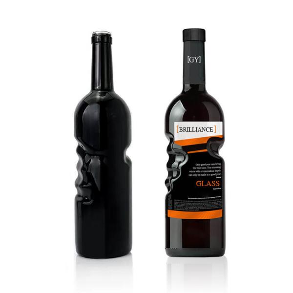 750ml Red Wine Bottles - Wholesale Price, Frosted/Transparent Options, Suitable for B2B Bulk Orders