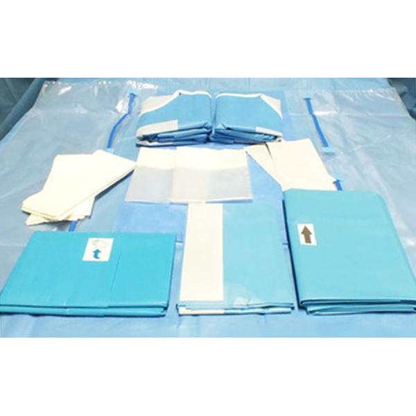 Больница использует устранимое хирургическое сердечнососудистое задрапировывает пакет/набор простерилизовала SMMS