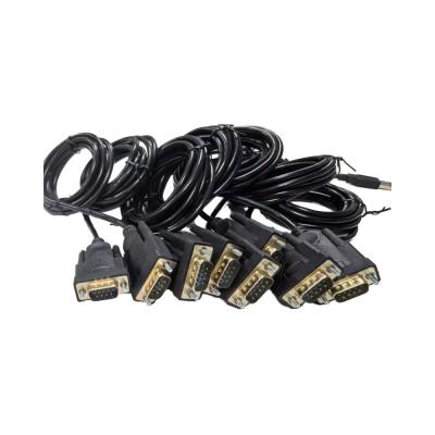 Custom Cable Full Copper DB9 DB15 DB25 Cable 2x15 Pins Serial and Parallel Connection Cable Male to Male  for  Data Transfer