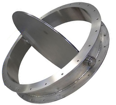 200 мм 150 мм 110 мм нержавеющая сталь фланцевый вентиляционный клапан бабочки для водопровода