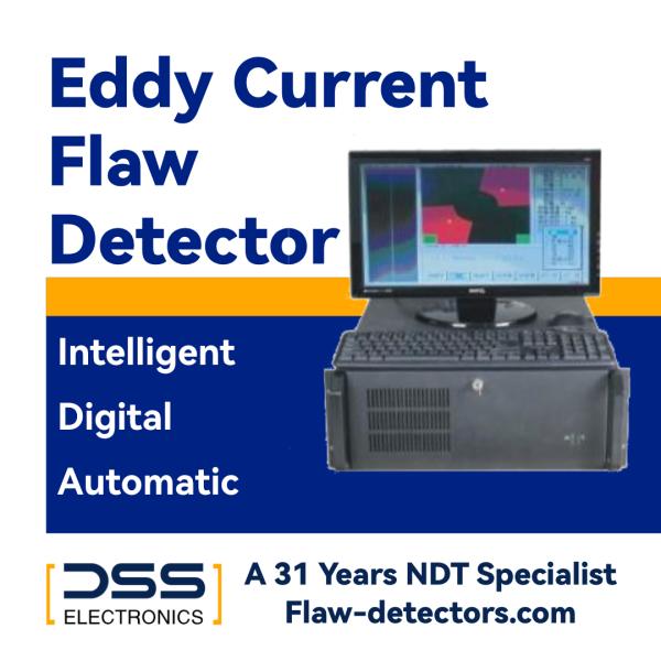 Detector de corrente Eddy de tipo digital inteligente de alta sensibilidade