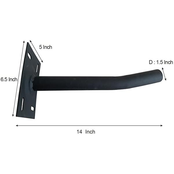 Альтернативное экономия места крючок настенная установка тяжелая шина стойка колеса хранилище металлическая стойка