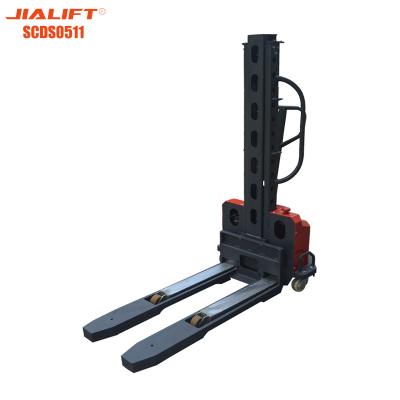 Semi-levantador (SPNseries, Pedestre) SCDS0511 Peso de tração nominal 500kg Altura de elevação 1100mm Reach Stacker