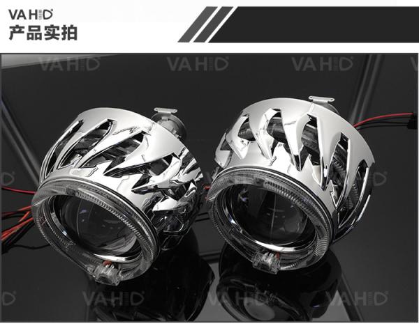 CH13 2.5inch Round double Crystal angel eye Bixenon Car hid xenon projector kit