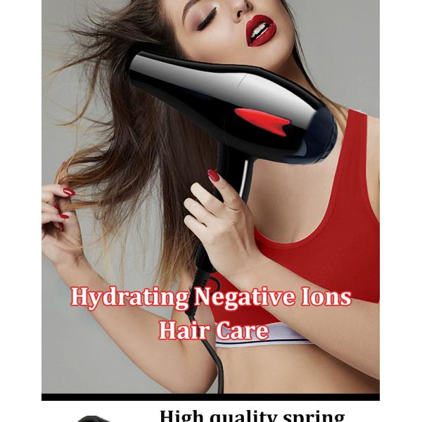 Материал ABS фена для волос 1800W наивысшей мощности парикмахерской салона красоты