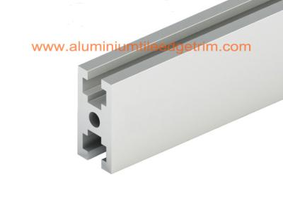 White Silver Aluminium Door Frame Extrusions Profile 6M Length Customized Shape