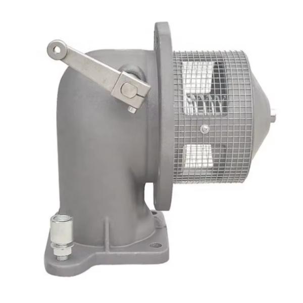 3kg Aluminum Alloy Manual Emergency Shut off Valve for Tank Trucks Nominal Diameter 4
