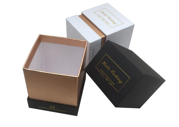 Boutique Luxury Packaging Boxes , Luxury Retail Boxes Luxurious Fragrance Perfume Wrapped
