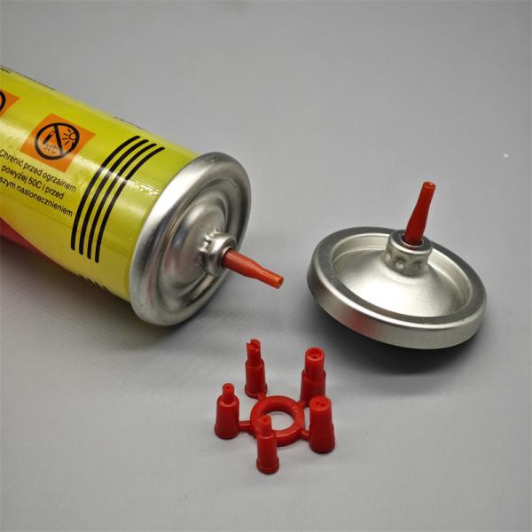 Valve de recharge de gaz pour briquet conviviale avec adaptateur pour débutants, avec instructions d'utilisation étape par étape​