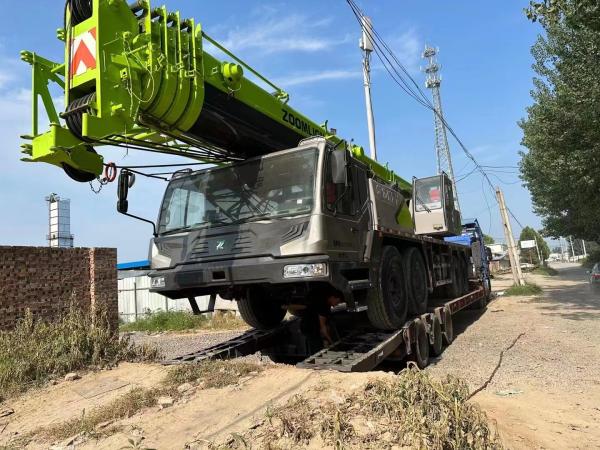 ZOOMLION ZTC500V Used Crane 50 Ton 48m Boom 350HP For Industrial Projects