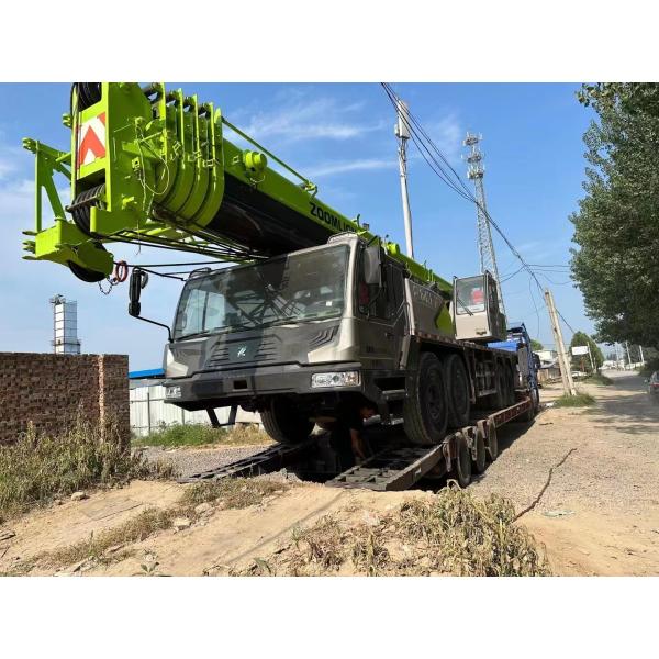 ZOOMLION ZTC500V Used Truck Crane 50 Ton With Luffing Jib 60m Height Industrial Pro