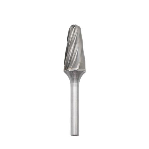 Flute Type F Tree Radius End Tungsten Carbide Burr 16mm*25mm Aluminum Cut Die Grinder Deburring Bits