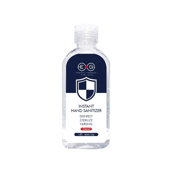 60ml Travel Portable Antibacterial Hand Sanitizer Gel Moisturizing Liquid Waterless