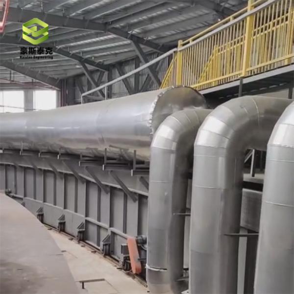 200000 Capacity Automatic Rotary Rotary Tunnel Kiln For Dry And Burn Bricks Production