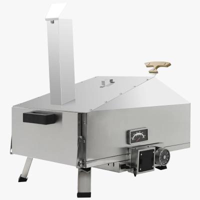 Forno de pizzas de aço inoxidável