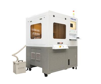 60W CCD Vision Fiber Laser Marking Machine Accurate Positioning