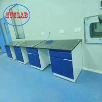 Rectangle Bureau de laboratoire de chimie Laboratoire de travail de cas en acier laminé à froid