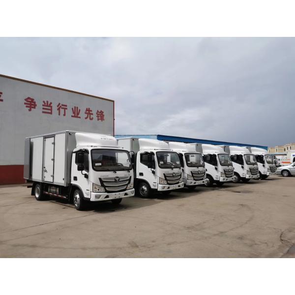 Малый Sinotruk HOWO Foton 4X2 легкий фургон коробка грузовик 8cbm 10cbm с дизельным двигателем