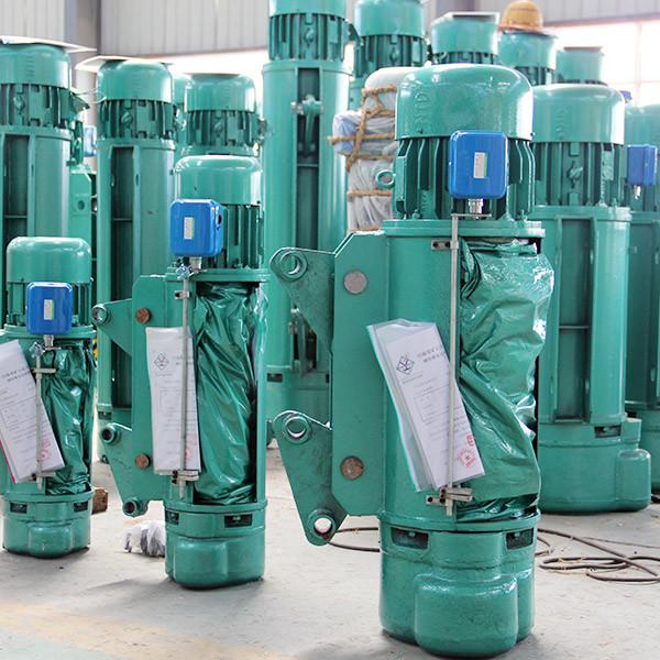 Warehouse Blue 5T Electric Wire Rope Hoist Lifting Height 15M Working Duty M3