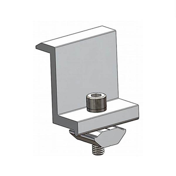 6063 6005 quadro ou componentes Frameless do trilho do painel solar