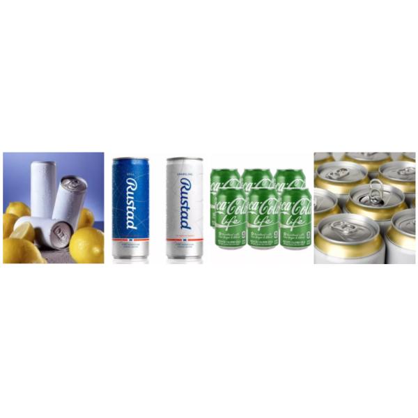 ISO CE Automatic Carbonated Drinks Filling Machine Juice Aluminum Can SUS304