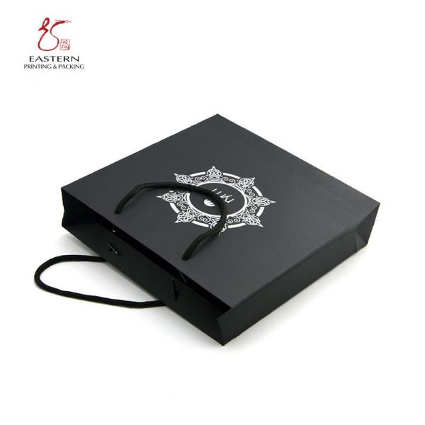 Embossing Stamping Custom Printed Paper Gift Bags Biodegradable CMYK Color | Gift Paper Bag Manufacturer