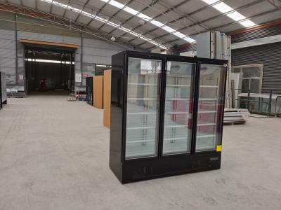 15PCS PVC Coated R404a Display Showcase Chiller With Three Glass Door
