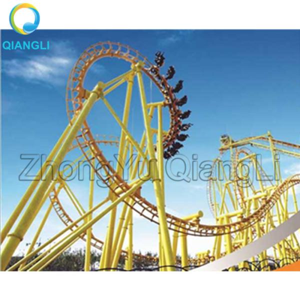 Customized Theme Park Roller Coaster Ride 16 Persons Capacity For Outdoor