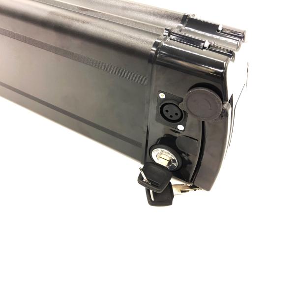 Black 60V 15Ah Long Cycle Electric Bike Lithium Battery Rechargeable 1000W