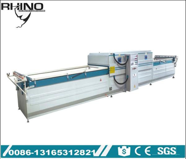 PVC Foil Vacuum Membrane Press Machine , Double Table Vacuum Coating Equipment