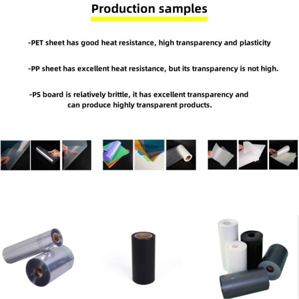 Machine d'extrusion de plastique haute automatisation pour les fermes et la production de feuilles de plastique