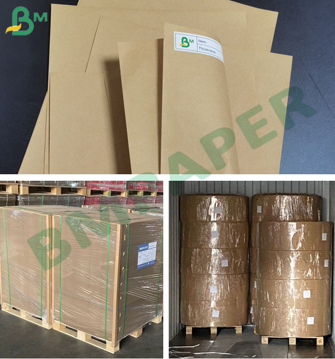 Слон Rolls Браун Kraft 60gsm к Unbleached бумаге Interleave 120gsm для конверта Слон Rolls Браун Kraft 60gsm к Unbleached бумаге Interleave 120gsm для конверта