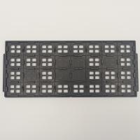 Envases de matriz negros Esd JEDEC para circuitos integrados