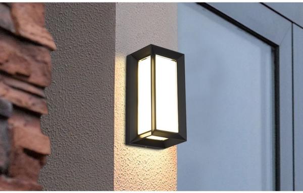 Super bright outside wall light waterproof garden light modern minimalist exterior wall light staircase balcony light