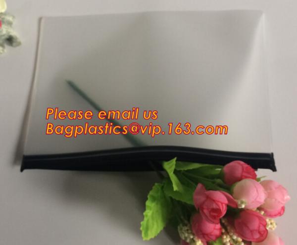 Popular Universal Plastic School Pencil Pouch bag, Custom transparent pvc plastic pencil bag with zip