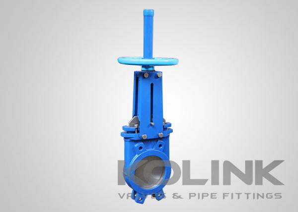 Ductile Iron Wafer Knife Gate Valve 2-48 Inch Class150 PN16