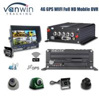 4CH 1080P HDD DVR móvil 4G GPS Monitoreo en tiempo real y dispositivo de almacenamiento de datos de seguimiento