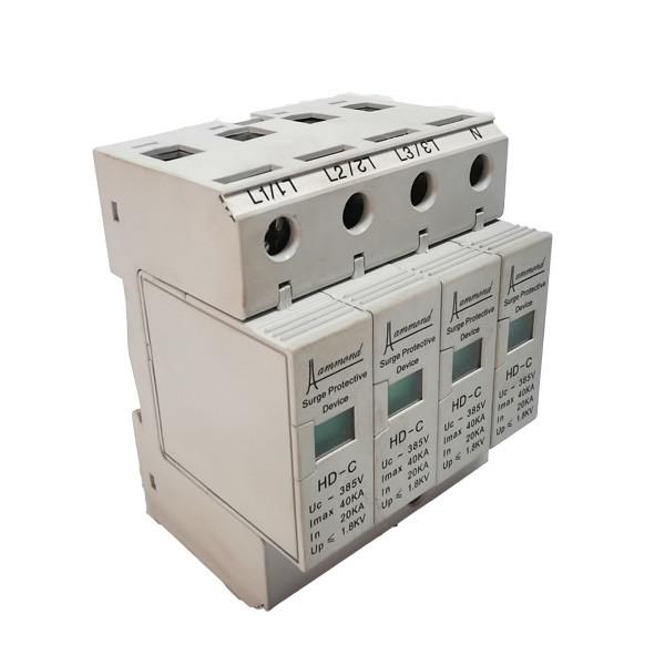 ISO9001 Power Surge Protection Device 20ka 40ka For Equipment Room
