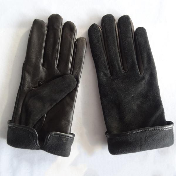 Wholesale customized fashion women sheepskin leather gloves
