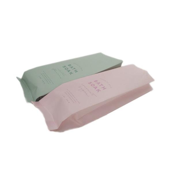 Bath Soak / Salt Packet Laminated Foil Plastic Stand Up Pouch