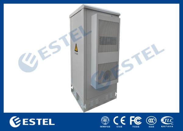 IP55 impermeável gabinete de telecomunicações exterior duas portas com 1500W ar condicionado