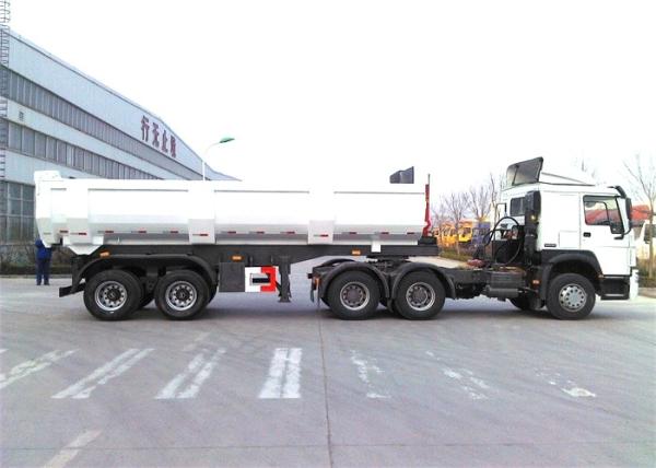 SINOTRUK Sand Muck Transport Tipper 22 Tons Truck Dump Trailer