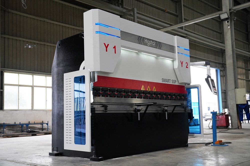 High Speed Hydraulic Bending Machine 6+1 Axis CNC Press Brake Automatic Back Gauge Fast Cycle