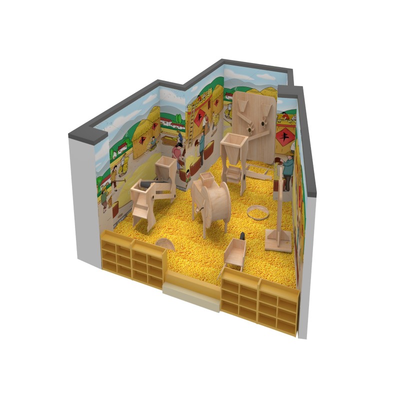 Modular Soft Sand Play Areas Commercial Indoor Sand Pit for Naughty Castle